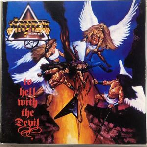 レア・ジャケット！国内盤！Stryper/ ストライパー/ To Hell With The Devil/ 1986年