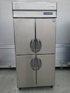 【SG14】フクシマ 業務用冷凍冷蔵庫 ARN-092PM 2015年製 4枚扉 2凍2蔵 縦型冷凍冷蔵庫 飲食店 厨房機器 冷蔵庫 北沢産業 冷凍庫
