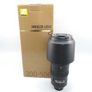 1円〜 Nikon ニコン AF-S NIKKOR 200-500mm f/5.6E ED VR 望遠レンズ ※動作未確認 146-3188059【O商品】