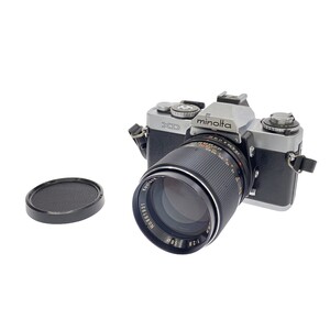 【完動美品】MINOLTA XD Kenlock automatic MC 135mm F2.8 ミノルタ 高級MF一眼レフ ケンロック 中望遠単焦点レンズ フィルムカメラ C4127