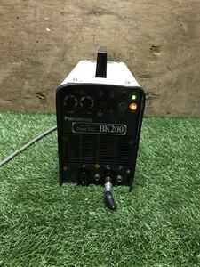 ★通電のみ確認、 Panasonic　インバータ制御直流TIG溶接機　Inverter Porter-TIG BK200　YC-200BK1△▼ 送料落札者負担