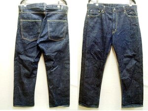 ◇即決[W38]初期 visvim FLUXUS DENIM 05R 05 UNWASHD フルクサス 濃紺 デニム パンツ■6616