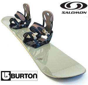 SALOMON LINK 154cm BURTON ビンディング付き スノーボード サロモン バートン