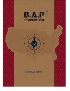 B.A.P - 1st Adventure: 10,000 Miles In America (2DVDs + フォトブック) (中古品)