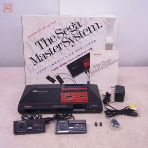 1円〜 動作品 MS マスターシステム MASTER SYSTEM 本体 MK-2000 セガ SEGA 箱説付【20