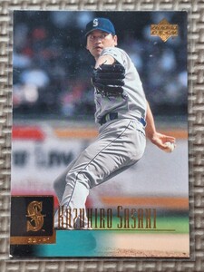 2001 Upper Deck #328 KAZUHIRO SASAKI Seattle Mariners Yokohama Taiyo Whales