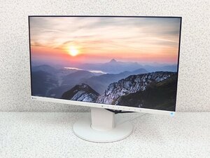 ■※ 【極薄ベゼルで画面が見やすい!】 EIZO 23.8型液晶モニター EV2450 VGA/DVI/DisplayPort/HDMI フルHD IPSパネル 映像確認