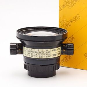 【並品】 SEA＆SEA 15mm F3.5 UNDER WATER USE ONLY + Nikon DF-12 ファインダーセット #3273