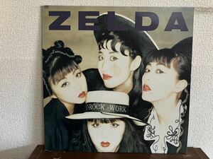 ZELDA C-ROCK WORK LP ゼルダ 和モノ PUNK NEW WAVE サヨコ チサホ 佐久間正英　