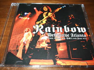 RAINBOW《 Definitive Atlanta Soundboard Recording 》★ライブ