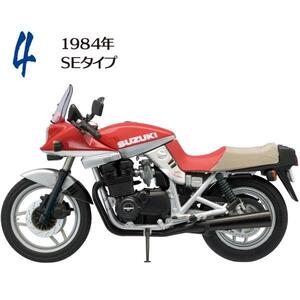 4 1984年 SEタイプ ヴィンテージ バイク キット Vol.10 SUZUKI KATANA GSX1100S スズキ カタナ 刀 1/24 エフトイズ