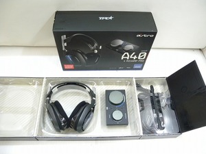 HK1257★ASTRO A40 + MixAmp Pro ゲーミングヘッドセット ※簡易チェック済 中古現状渡し