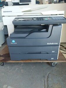 ■印字9070枚！konica minolta/コニカミノルタ bizhub 1830f　 A3モノクロ複合機　ADF付き　2段　USB LAN フル機能 【C0922Z11BH】