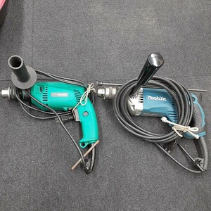 makita マキタ 13mm ドリル 6305A /15mm 電動ドリル M812 2点まとめて 電動工具　み