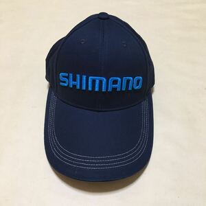 シマノ SHIMANO　キャップ　 帽子 　フィッシング　ネイビー 　フリーサイズ 