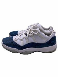 NIKE◆AIR JORDAN 11 RETRO LOW LE/エアジョーダンレトロロー/ホワイト/CD6846-102/27