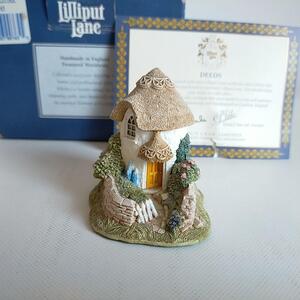 リリパットレーン LILLIPUT LANE 「THIMBLE COTTAGE」ミニチュアハウス イギリス 英国 置物 ヴィンテージ アンティーク ハンドメイド