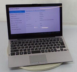 OS無し訳あり品 12.5インチ SONY VAIO VJPA11C13N/Core i5 8200Y/メモリ8GB/SSD512GB/ノート PC パソコン バイオ ソニー R010714K