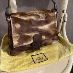 ヴィンテージ フェンディ ハラコ素材 ワンショルダーバッグ FENDI レア