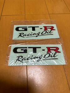 希少品　GT-R レーシングオイル　ステッカー　ニスモ　オイル