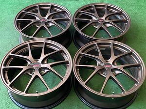 【鍛造！新車外し品！】スバル ZD8 BRZ 純正OP STI performance BBS RI-D 18in 7.5J+45 PCD100 SUBARU パフォーマンス マットブロンズ 即納