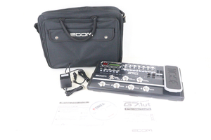 【動作OK】ZOOM G7.1ut ズーム GUITAR EFFECTS CONSOLE マルチエフェクター 楽器 器材 ギター ホビー カルチャー ケース_CIR_B0819-I004