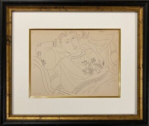 【特価】　 ≪　　アンリ・マティス　　≫ 　 　リトグラフ【石版画】　　　DESSINS DE HENRI MATISSE-VIII 　 1936年 　　HENRI MATISSE