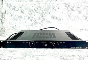 2794//TOA DUAL POWER AMPLIFIER P-60D パワーアンプ