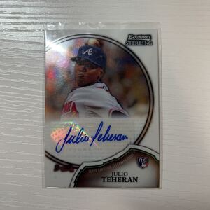 2011 Bowman Sterling Julio Teheran auto