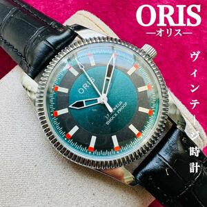 ORIS/オリス★【整備済み】超美品・稼働品/ヴィンテージ/スイス/ 17J/メンズ腕時計/アンティーク/機械式手巻き/アナログ/革ベルト232