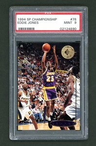 PSA9 94-95 SP Championship Eddie Jones #78 MINT Rookie Card RC エディー・ジョーンズ ルーキーカード