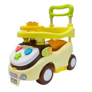 【Baby-cle/ベビークル】よくばりビジーカー 手押し車 押し車 足こぎ乗車 こども おもちゃ PINOCCHIO ★