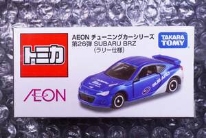 トミカ イオン チューニングカーシリーズ 第26弾『 SUBARU BRZ (ラリー仕様)』検索用/WRX STI スバル　トヨタ　スズキ　三菱　ランエボ