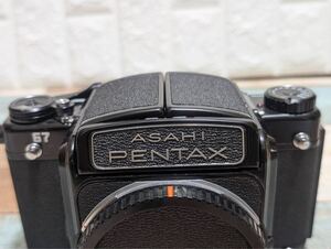 PENTAX 67 6x7用 ウエストレベルファインダー ペンタックス バケペン 中判カメラのファインダー 使用感少なめ