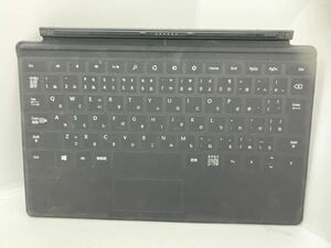 ◆09215) Microsoft Surface 純正キーボード タイプカバー Model:1515 ブラック 