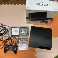 ps3 本体一式　ソフト付き　ブラック　cech3000a