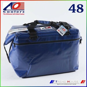 AO Coolers 48PACK VINYL ROYAL BLUE / AOクーラーズ ビニールソフトクーラー 48パック ロイヤルブルー