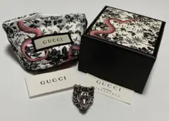 【本物】GUCCI グッチ アレッサンドロミケーレ ライオンリング 指輪 18号