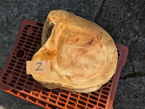 締め付け桜使用　コンパクト薪割り台②