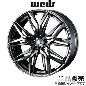 レオニスLM SX4 Sクロス YA22S/YB22S 18インチ アルミホイール 1本 ブラックメタルコート/ミラーカット 0040824 WEDS LEONIS LM