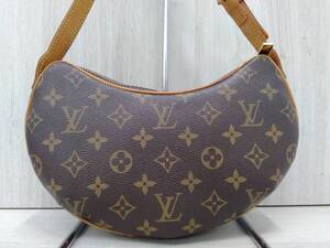 ルイヴィトン　LOUIS VUITTON／モノグラム ／ポシェット・クロワッサン ワンショルダーバッグ　M51510　鑑定書付