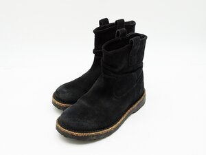 ◇【BIRKENSTOCK ビルケンシュトック】ショートブーツ ブラック 23cm