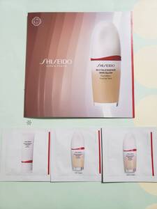 新品★資生堂　SHISEIDO エッセンス スキングロウ ファンデーション ＃130 ＃220♪化粧下地・美容液♪生命感あふれるつや肌へ★サンプル3個