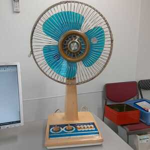 家電2】昭和レトロ！！ブラザー/Brother 扇風機 Deluxe Fan/F30-296型/アンティーク/ヴィンテージ/インテリア/稼働品