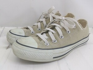 ◇ CONVERSE コンバース 1CL129 ALLSTAR オールスター スニーカー シューズ 23cm ベージュ レディース E