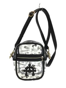 CHROME HEARTS◆TAKA MINI/ショルダーバッグ/PVC/クリア/総柄