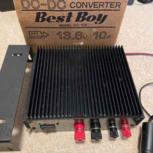 Best Boy DC-DCコンバーター 13.8V 10A DC-10A　動作品 箱付き 動作未確認 出力過電圧防止回路付き 