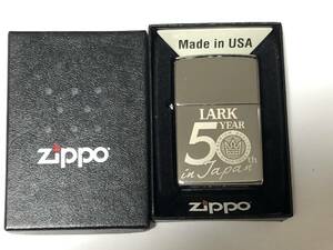 未使用 ZIPPO ラーク 50周年記念ジッポー LARK 50th YEAR IN JAPAN 2012年製 ケース付き アメリカ 喫煙具 MADE IN USA