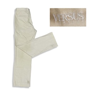 VERSUS ヴェルサス VERSACE コーデュロイパンツ size 46 メンズ ホワイトベージュ