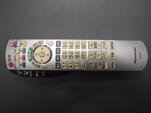 中古 Panasonic パナソニック TV BS CATV VOD テレビ デジタルテレビ ビデオデッキ リモコン 型番: N20AYB000373 管理No.01688